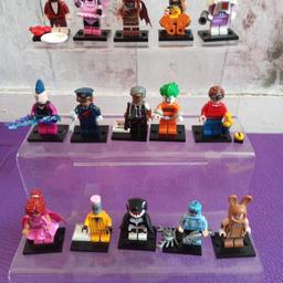 there is no packets or leaflets

plastic stand not for sale 

Lego Batman movie Minifigures


any questions please ask

more items on my shpock page new and used items

if posting I will only accept Paypal I don't accept Shpock payments

I will only send to the UK only