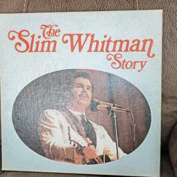 The Slim Whitman Story 6 Disc Record Vinyl LP Box Set 1970. Good condition