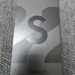 Brand new boxed Samsung Galaxy S22 5G 256GB. colour: Phantom Black
Collection only.