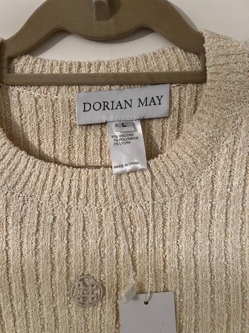 Buy & Sell South West London West Brompton - South West London - Photos for Dorian May Lycra Mix Knit Ribbed Jumper