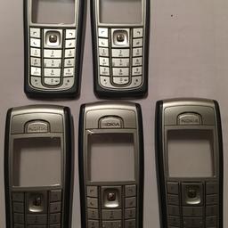 Job lot of replacement Nokia fascias housings covers
These are not mobile phones

10 pcs replacement nokia 6230i housings

cash on collection
can post at buyers cost extra £5