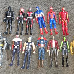 13x
12"Marvel figures
 Open to office
 Must be collected