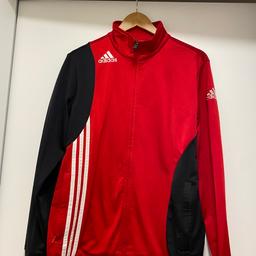 Adidas Trainingsjacke / Kindergröße176/ keine Mängel /Versand 3,45€/ Neupreis 49,95€/ 100% Polyester