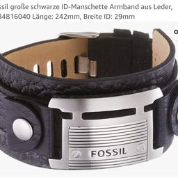 Verkaufe selten getragenes Herren Fossil Armband.
Grund des Verkaufs: Habe ein neues bekommen