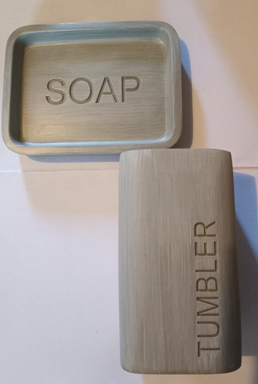 Buy & Sell West Midlands Birmingham - Photos for Soap dish and tumbler