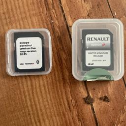 TomTom sd card 2022/3 new maps for a Renault open to offers brought two by mistake £15 each