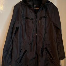 Atmosphere lightweight ladies jacket 
Size 12
Black colour 
Used but in excellent condition