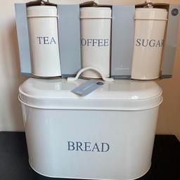 Matalan tea coffee sugar sales canisters