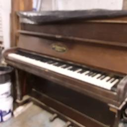 Well loved piano in need of a good home and someone who wants a project to work on. Def needs tuning and some restoration to the woodwork in some places. Free to anyone who wants it before it goes to the tip in a couple of days time. Collection only. No delivery