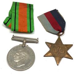 WW2 1939-1945 medal and 1939-1945 Star

£25 for both