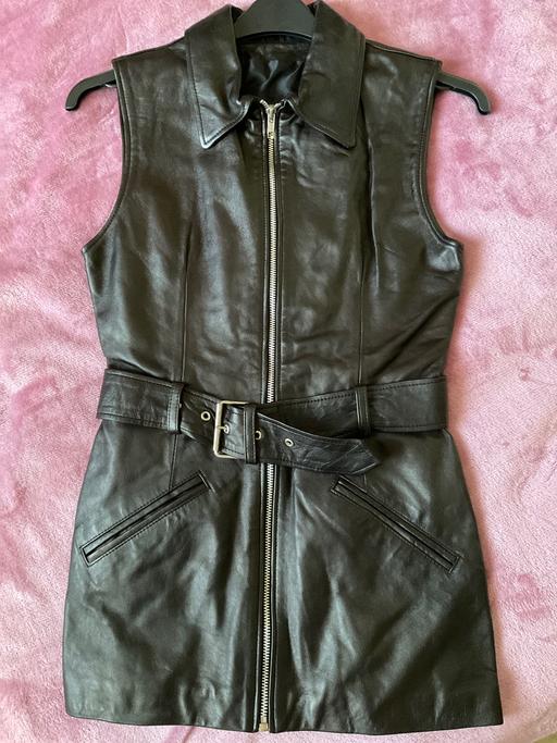 Buy & Sell Bexley Crayford - Dartford - Photos for Real leather ladies gilet/waistcoat