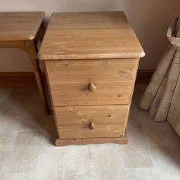 Pine set of deap drawers with pine solid draws . Possibly for office use
