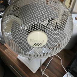 Carlton breezy air 12 fan, good working condition, tilt adjustment and 3 speeds, static or rotating operation

ITEM AVAILABLE UNTIL MARKED AS SOLD

COLLECTION FROM RUSSELLS HALL DUDLEY, COLLECTION WITHIN A WEEK OR ITEM WILL BE RELISTED. 

NO TIMEWASTERS!