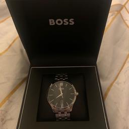 Brand new Hugo Boss watch, had two bought as gifts selling instead of sending back. Never been worn, in its original packaging