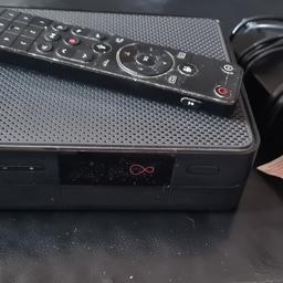 Virgin V 360
1TB Storage streaming box,remote,power pack,hdmi lead all in full working order
any questions feel free to ask