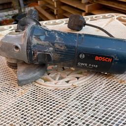 Bosch small grinder
Good working order
No disc

Collection only WV8 area