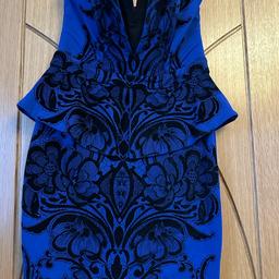 Stunning Royal blue colour dress from Lipsy size 12
Collection only from Leamore