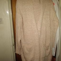 new warm cardigan colour is light cash on collection please.