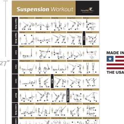 Job Lot NewMe Suspension Workout Poster Laminated Exercise Poster 18” x 27” Vol 1 Wholesale Bulk

Job Lot Wholesale Bulk

Brand new. They have been unbagged so come with no packaging.

Approximately 70

Price is for all, or if buying less 10 for £10

MOST COMPREHENSIVE POSTER: 40 of the most effective Suspension exercises you can do! Great for indoor workouts and home gyms.

EASY TO FOLLOW: Clearly Illustrated Start/Finish Positions and Shows Exactly Which Muscles are Targeted During Each Exercise

WORKSOUT YOUR ENTIRE BODY: Exercises for Your Entire Body | Upper, Lower & Core Body Workouts

TRANSFORM YOUR BODY: Build Muscle | Tone & Tighten Your Body | Develop your Six Pack | Improve Strength & Posture | Personal Trainer Approved! See less