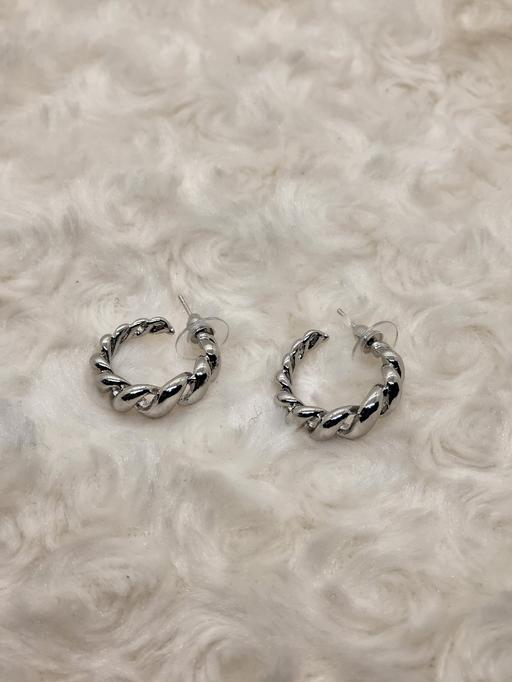 Buy & Sell Greater Manchester Rochdale - Photos for Ladies sterling silver hoop Earrings.