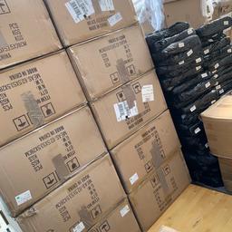 Job Lot Wholesale Bulk 280 x Dispenser Stands + 740 x Soap Sanitiser Automatic Dispensers Pallet

£4700

Comes on around 9 pallets

These 280 x stands retail from £50-£100 each and have pre cut holes for easy mounting of the 300 x 700ml automatic dispensers.

Mixed black and white colour

Also includes:

400 x 1000ml automatic dispensers
40 x 1000ml manual dispensers
15 x table top dispenser stands white
4 x PPE disposal bins?

5th picture shows them, last picture is only for example (different dispenser and no text) See less