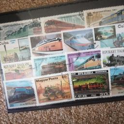 A selection of Stamps as seen good condition Sk8 Cheadle area must collect cash only
