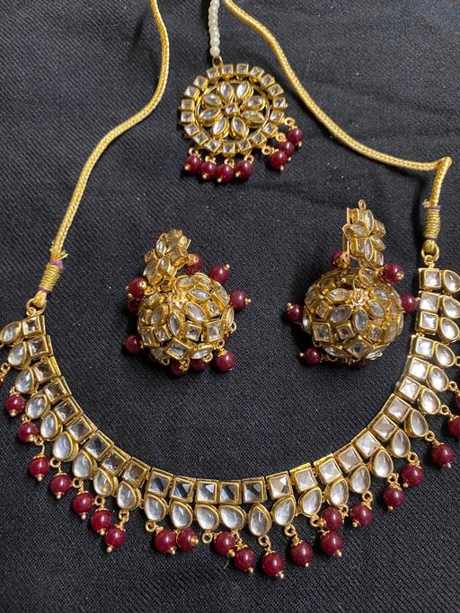 Buy & Sell West Midlands Walsall - Photos for Earrings, necklace and tikka set now £20