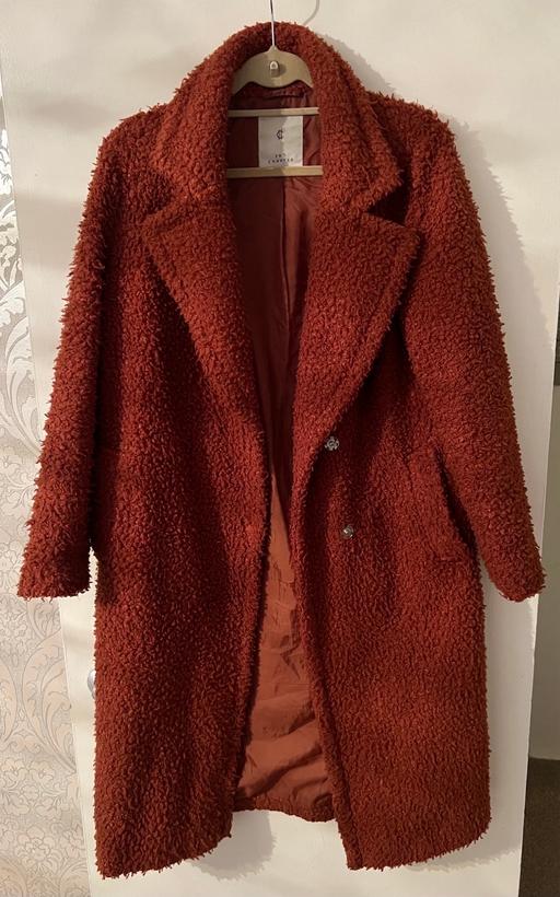 Buy & Sell South West London West Brompton - South West London - Photos for 2nd Chapter Long Teddy Coat Size Uk 8