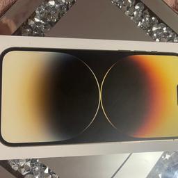 Apple iPhone 14 pro max in gold 512gb brand new sealed
Unlocked with one year Apple warranty