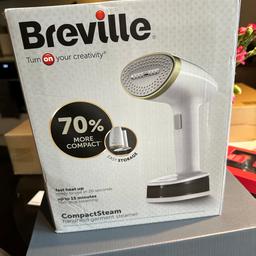 Breville hand steamer iron
RRP £50
Used once, like brand new 
Very compact, perfect to take on trips