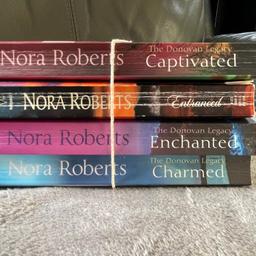 This collection is in good condition.
All 4 books are paperback copies.

If you have any questions please get in touch.
If your a big Nora Roberts fan check out the rest of the other series' I have listed for sale.

Collection Ossett WF5