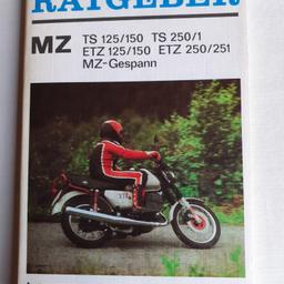 Ratgeber für MZ-Motorräder, Typen siehe Cover. Gebraucht, sehr guter Zustand, 30 €, zzgl. evtl. Versandkosten. Versand nur innerhalb von Deutschland möglich. 