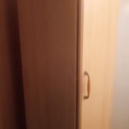 2 wardrobes for sale can be sold separately
1 double wardrobe with 2 shelves plus 1 hanging rail
1 single wardrobe with 6 shelves
Both wardrobes on wheels.
Can be collected from nw3 swiss cottage