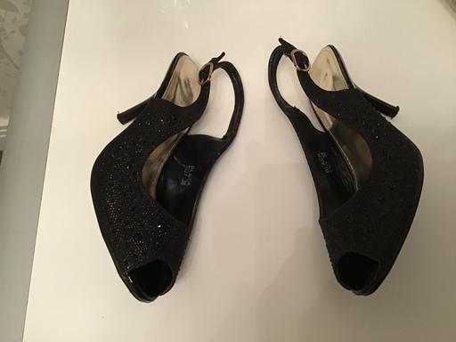 Buy & Sell Greater Manchester Wigan - Photos for Shoes Black sparkle sling back