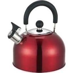 Brand New In Box.

2.5L Stainless Steel Whistling Kettle Red

WHISTLING 2.5 LITRE KETTLE

COLOUR: Red

CAPACITY: 2.5 LITRES

MATERIAL: STAINLESS STEEL

WHISTLING SPOUT

PHENOLIC, COMFY GRIP HANDLE

A COLOURFUL, FUN, PRACTICAL ADDITION TO YOUR KITCHEN!!