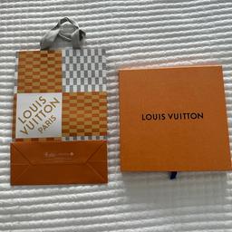 Louis Vuitton Orange Empty Box With drawer opening 17x17x6cm