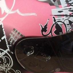 Motorcycle helmet full face
As new
Pink graffiti
Size medium
With carry bag
Collection only
Ln12