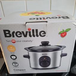 Breville VTP169 Compact Slow Cooker, 1.5 Litre