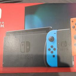 Hi there! I'm selling my Brand New Nintendo Switch. This is version 2 with Battery Improved.

I opened the box just to take some pictures but it's never been used - Bought it last year!

Included in the box:
1) NEW Nintendo Switch v2 with all standard Nintendo accessories,
2) Brand New Switch accessory deluxe bundle that comes with:
 2a. Carry case x1
 2b. Protective case x1
 2c. Thumb Grip cap x6
 2d. Joy-con cover x2
 2e. Screen protector x1
 2f. Wristlet x1

Serial numbers recorded to protect you and me.

Only shipping to the UK with tracking service.
Can be collected but please message me first!

Please check my other listings.
Any question, please ask.!
Thanks!