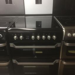 Indesit Electric Cooker 
60cm
Ceramic 
Electric grill 
Double oven 
Fan assisted main oven 
Good clean condition 
Fully tested/working 
£220
Can be viewed 
137, Bd18 3tb