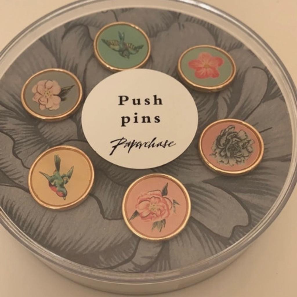 Paperchase pretty push pins
Brand new