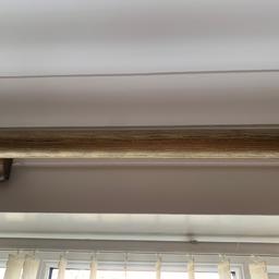 Beautiful curtain pole from Dunelm bought for £90 chunky rustic pole needs to be seen to be appreciated.