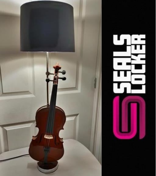 Buy & Sell Leicestershire Leicester - Photos for New Handmade Violin Lamp & Shade