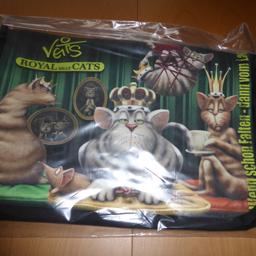 Ich verkaufe eine original Veit‘s Gute Laune Tasche Motiv Katzen NEU
Es handelt sich um die größere Tasche mit den Maßen 38x28x8 cm

NP 60 €

Preis ist Verhandlungsbasis!!!!

Preis zuzüglich Versandkosten