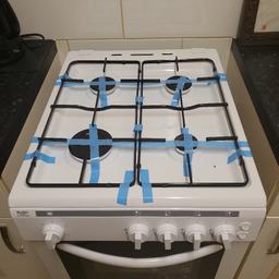Brand new Bush gas cooker. Original price £210.
Gas hobs and oven.
Electric oven light and spark.