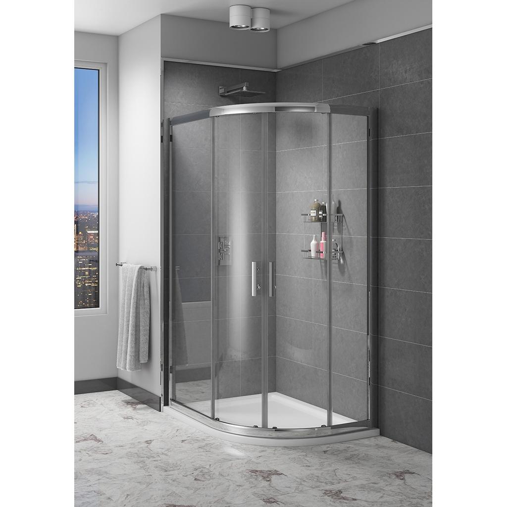 1200mm x 900mm offset quadrant shower enclosure. 6mm easy clean glass. Rapid fit profiles for quick assembly. Quick release bottom rollers for easy cleaning. 550mm radius. Profile adjustment 1165-865mm -1195-7895mm. 1850mm high. Fully reversible so can be fitted with the opening on the left or right. Brand new boxed item.

Collection Lancaster.
Delivery could be arranged for fuel cost