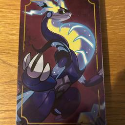 Pokémon Violet Steelbook Case SEALED Nintendo Switch NO GAME. 
Brand new, never used, never opened.