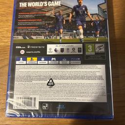 FIFA 23 (Sony PlayStation 4, 2022).

Brand new, never used, still in the original cellophane wrapping.
