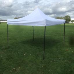 For sale

Brand New in box still 
Pop up gazebo in white colour 
Comes with side panels and storage bag all new.
Size is 2m x 2m
14kg
Heavy duty type

Collection from : ub2 5bd - west London 
Delivery is extra £5