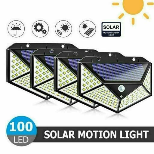 Buy & Sell Central London Blackfriars - Central London - Photos for 4Pack 100LED Solar Power PIR Motion Sensor